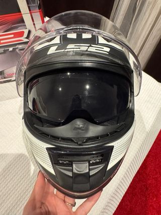 Casco Ls2 FF397 Vector Orion Negro Mate Light 2XS