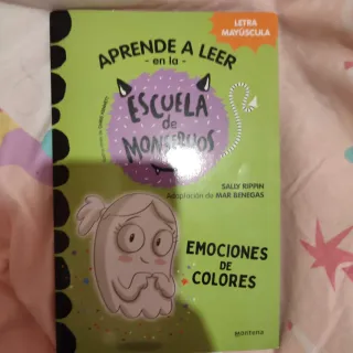 la escuela de monstruos emociones de colores