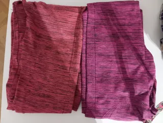 Leggings mujer rosa y morado