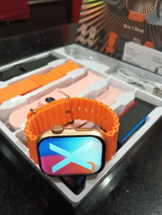 Reloj inteligente Smartwatch 10 en 1 con 10 coreas