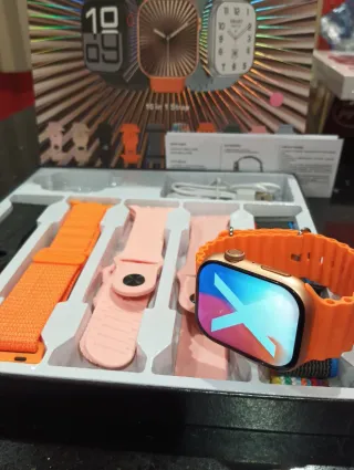 Reloj inteligente Smartwatch 10 en 1 con 10 coreas