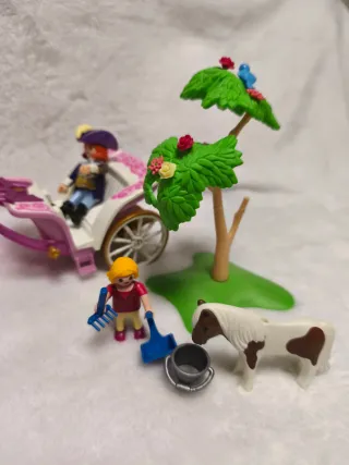 Playmobil Castillo con Carruaje y Pegaso