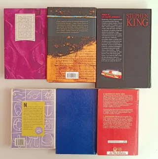 Lote 6 libros narrativa extranjera