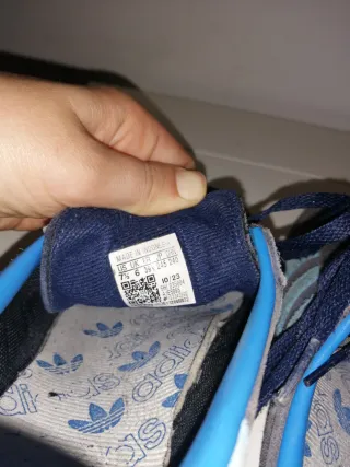 Zapatillas Adidas Spezial Azul/Gris