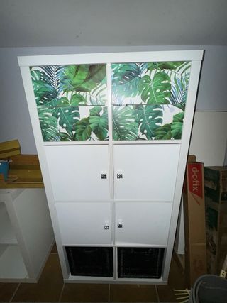 Kallax 2x4 Blanco. SIN ACCESORIOS