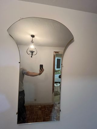 Espejo Pared Vintage Dorado