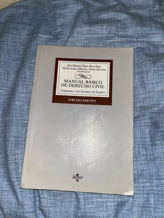 Manual básico de Derecho Civil: Adaptado a los ...