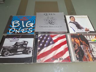 Lote cd's Guitarristas, Hard Rock y Rock 70's