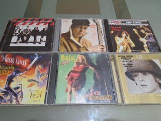 Lote cd's Guitarristas, Hard Rock y Rock 70's