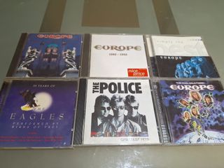 Lote cd's Guitarristas, Hard Rock y Rock 70's