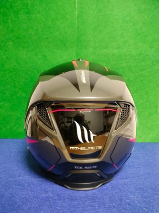 Casco jet de moto MT District SV Solid