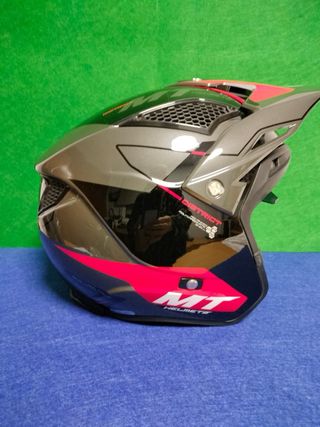 Casco jet de moto MT District SV Solid