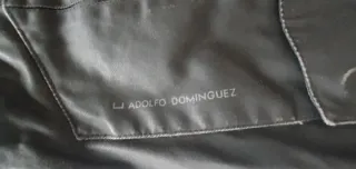 Cazadora Adolfo Dominguez Negra Hombre