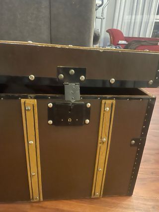 Baúl vintage 75cm gran capacidad