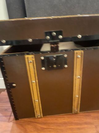 Baúl vintage 75cm gran capacidad