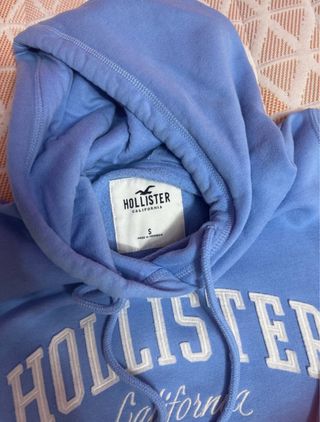 Sudadera Hollister Azul Talla S