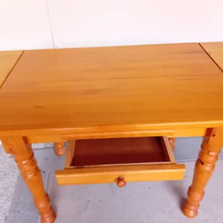 Mesa de cocina extensible madera