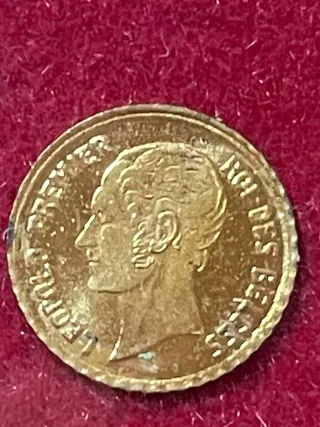 Monedas de oro en cuadro decorativo