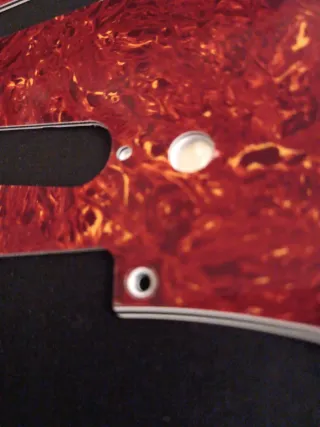 Golpeador y tapa guitarra Rojo Tortuga