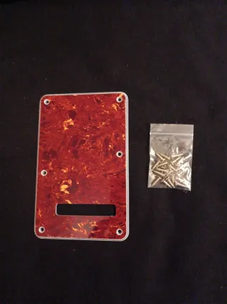 Golpeador y tapa guitarra Rojo Tortuga