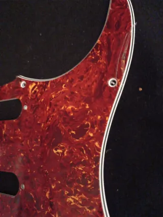 Golpeador y tapa guitarra Rojo Tortuga