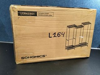 SONGMICS Armario metálico LGR431B01 – 180x175x40cm