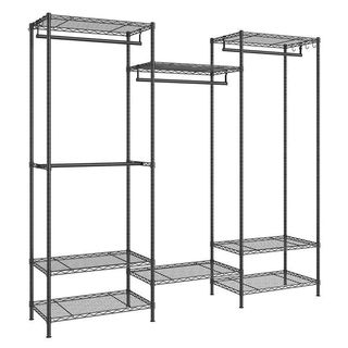 SONGMICS Armario metálico LGR431B01 – 180x175x40cm