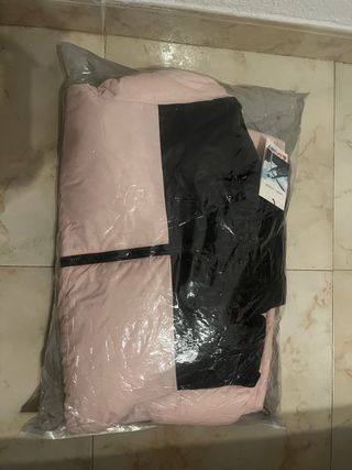 Chaqueta The North Face Rosa y Negra