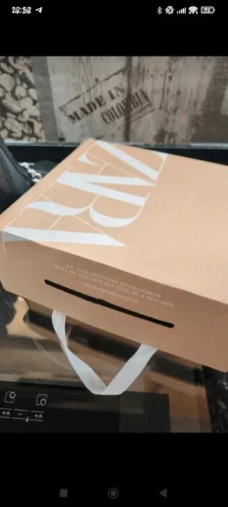 Botines de piel negros con perlas