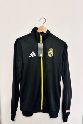 Chaqueta Real Madrid x Marvel Adidas Negra