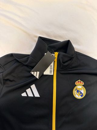 Chaqueta Real Madrid x Marvel Adidas Negra