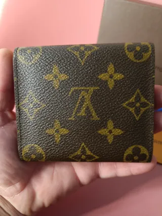 Porta carte Louis Vuitton monogram marrone