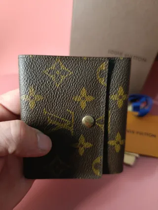 Porta carte Louis Vuitton monogram marrone