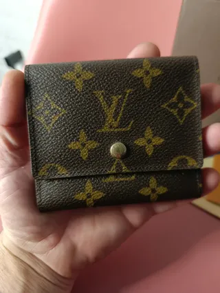 Porta carte Louis Vuitton monogram marrone