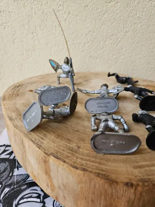 Conjunto 10 Figuras Caballeros Medievales