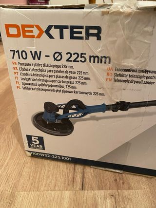 Lijadora Jirafa Dexter 710W Ø225mm