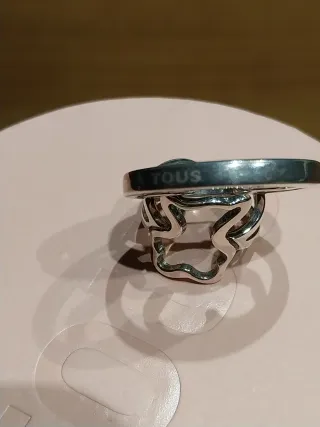 Colgante Tous Plata Círculo Oso