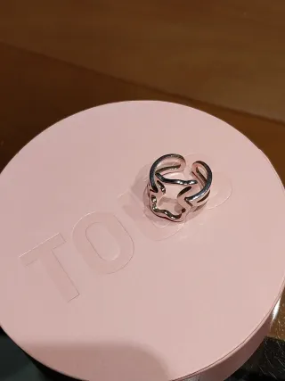 Colgante Tous Plata Círculo Oso