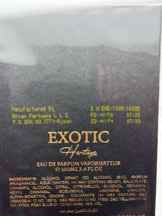 Rue Broca Exotic Heritage 100ml