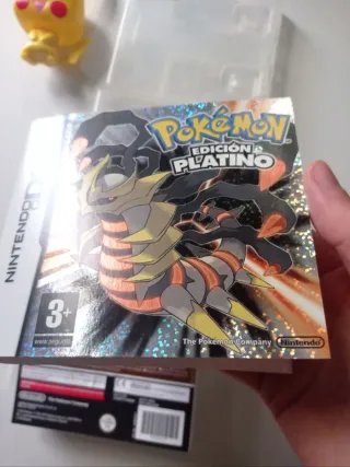 Caja Vacía Pokémon Platino , soul y heart original