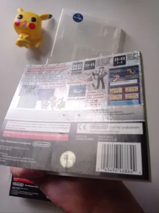 Caja Vacía Pokémon Platino , soul y heart original