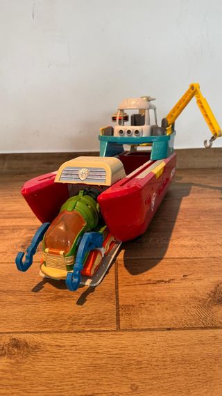 Barco Patrulla Canina con Vehículo