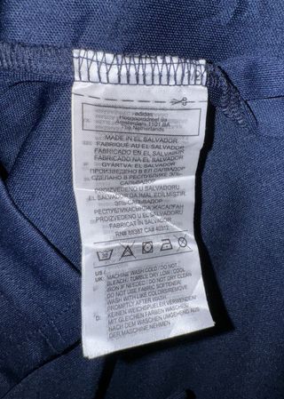 Polo Adidas Golf Azul Tamanho M