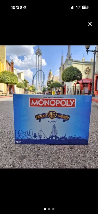 Monopoly Parque Warner Madrid