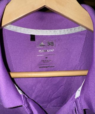Polo Adidas Golf Roxo