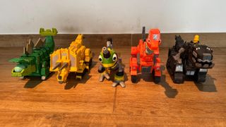 Lote de 5 Figuras Dinotrux