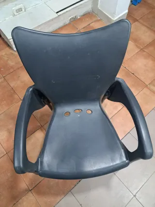 Sillas de terraza de plástico