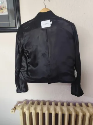 Americana Pedro del Hierro Negra Talla XS