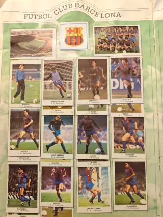 Álbum Fútbol 83-84 1ª División Cromos Maradona etc