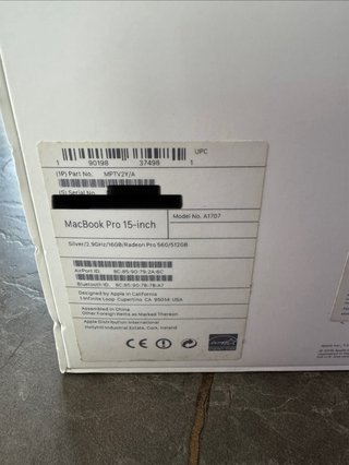 MacBook Pro 15”